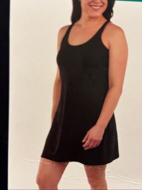 Elle Sport Black Athletic Dress Golf Tennis Pickleball